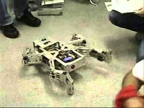 4 Legged Robot Walking Youtube