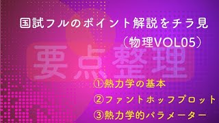 国試フル　物理VOL05　ポイント