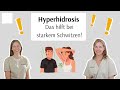 HYPERHIDROSIS 💦 Das hilft bei starkem Schwitzen!