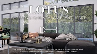 The Lotus | Domination Homes Upcoming Designs