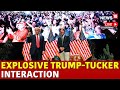 Trump Live | Trump Appears With Tucker Carlson In Glendale On Halloween | Trump Speech | US Election