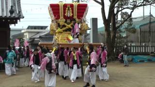 平成27年 南あわじ市神代八幡神社春祭り　宮入