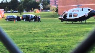 NYPD HELICOPTER: Takeoff