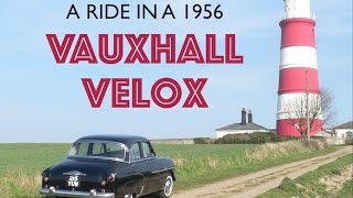 Jimbo does a ride in a 1956 Vauxhall Velox!!