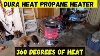 360 Degrees Of Heat ||  Dura Heat Propane Heater || Demo \u0026 Review