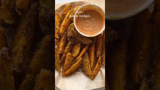 Airfry Potato Wedges #potatosnacks #potato #potatoes #trending #viralvideo #food #eveningsnacks