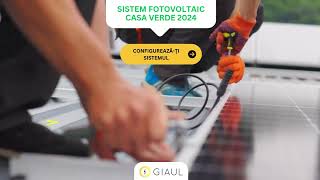 Sistem Fotovoltaic prin Programul Casa Verde 2024 AFM