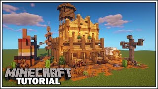 Minecraft Badlands Biome Western House Tutorial