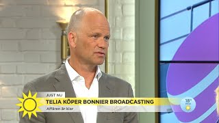 TV4s vd om Teliaaffären: ”Vi hoppas inte detta innebär en försämring” - Nyhetsmorgon (TV4)