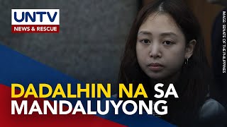 Cassandra Li Ong, ililipat na sa Women's Correctional Center sa Mandaluyong City