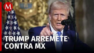 Trump insiste en que los cárteles gobiernan México y ofrece ayuda para combatirlos