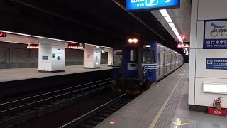 臺鐵4123次區間車(EMU504)松山車站進站紀錄 | 2022.3.26 | Taiwan Railway | 粘粘的鐵道攝影