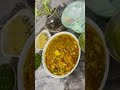 saturday bihari thali khichidi vegetablekhichdi chutbey aamla dhaniya dahi aloochokha viral