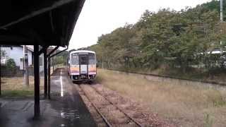 ＪＲ美作土居駅　津山行き