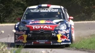 Sébastien Loeb / Daniel Elena Rallye du Chablais 2012 Citroën DS3 WRC