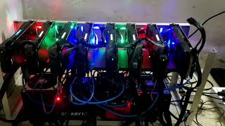 8 X GTX 1070 ETH MINING RIG