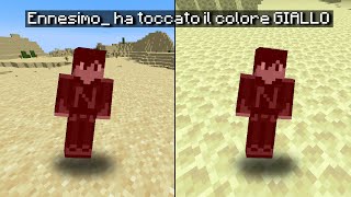 Minecraft, ma non puoi toccare il colore GIALLO *facile*