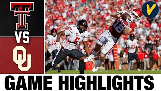 Texas Tech vs #4 Oklahoma | College Football Highlights