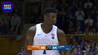 Duke's Zion Williamson throws down ridiculous 360 dunk against Clemson