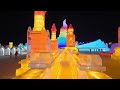 【4k hdr】ハルビン氷雪大世界 2022 ❄️ 輝く氷の彫刻 harbin ice and snow world explore the glittering ice sculptures