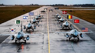 Top 10 Countries With The Best F16 Fleet 2023