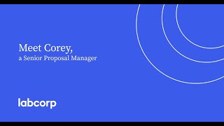 Meet Corey, a Senior Proposal Manager