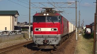 JR貨物　EF510-6牽引4060レ　＠西高岡　2014/10/16