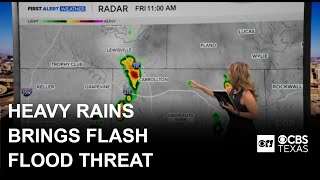 Flash flooding threat returns to North Texas as heavy rain, storms expected to move in