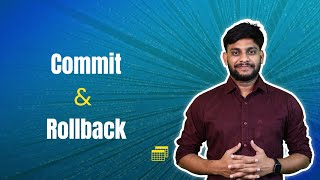 Commit \u0026 Rollback | LEARNING LOGIC |HINDI | #data  #SQL  #2025