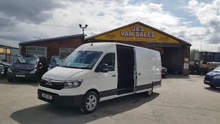 MAN TGE (VW CRAFTER) XLWB 5 METRE 19 REG 180BHP A/CON X2 SLD ALLOYS 25K RARE VAN 0161 432 3679