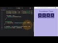 Countdown Timer using HTML, CSS and JavaScript | LUMEO ACADEMY