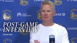 Steve Kerr Recaps Warriors NBA Cup Loss to Nuggets | Dec. 3, 2024