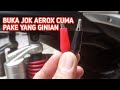 Cara Mudah Buka Jok Aerox Tanpa Bongkar Ini Itu....