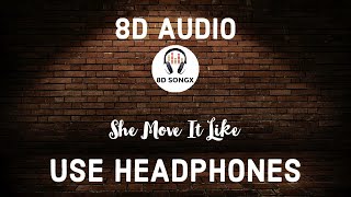She Move It Like(8D AUDIO) | Badshah | Warina Hussain | ONE Album | 8D SONGX