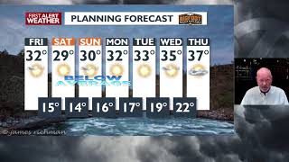 Spokane and Coeur d'Alene forecast for Friday