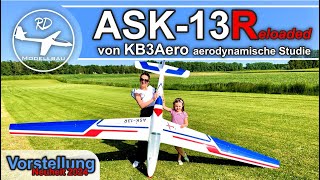 ASK 13 Reloaded KB3Aero | BRAND NEW!!! | Composite RC Glider Airplane l 4m 12kg | RC Segelflugmodell