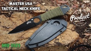 Master USA Tactical Fixed Blade Survival Neck Knife (MU-1121)