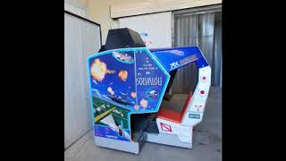 Namco Solvalou 1991 Arcade Cabinet Review