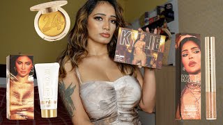 KYLIE COSMETICS FULL 24K BIRTHDAY COLLECTION IMPRESSION/REVIEW + TRY ON