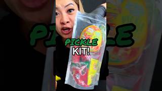 Pickle Kit #chamoy #spicy #cheetos #hotfood #pickles #sour #fruitcandy