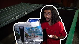 I FOUND A PS5 WHILE DUMPSTER DIVING!!!