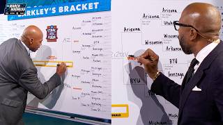 Charles Barkley and Kenny Smith fill out brackets, reveal Final Four