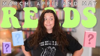 May + April + March reading wrap up 📖 | 20+ books! 2 stars, and new favorites! 💛