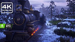 Red Dead Redemption 2 | Ultra Graphics Train Robbery [4K HD 60FPS PC]