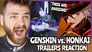 Reacting to HONKAI: STAR RAIL Boothil & Robin Trailer | GENSHIN IMPACT Clorinde Teaser | REACTION!