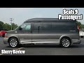 Custom Fade Paint! 2022 Chevrolet 9 Passenger Conversion Van with 400HP | Sherry Review