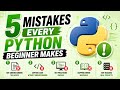 5 Mistakes Every Python Beginner Makes | Avoid These Pitfalls and Learn Faster | Uplatz