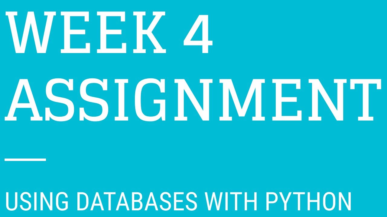 Many Students In Many Courses Assignment Using Databases With Python