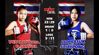 เพชรวันวิสา อ.แสนศึก (THA) VS ดาวพระศุกร์ ศิษย์เจ๊ปอง (THA) [DAILY FIGHT] I 3 ธ.ค. 2567