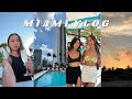 MIAMI TRAVEL VLOG! ☀️ pool party, restaurants, hotel tour, beach | @TheresaTrends